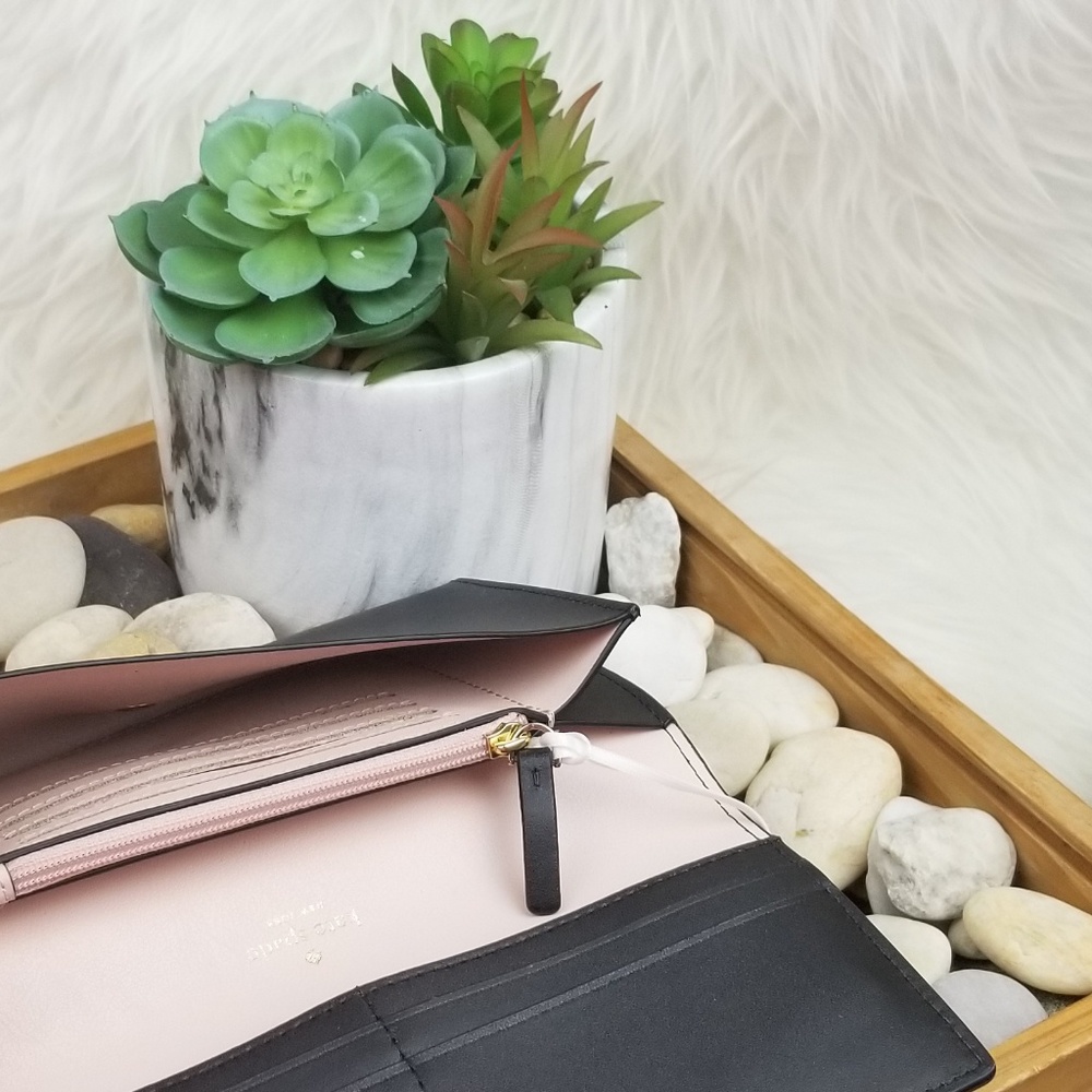 1 LEFT💥 Kate Spade Putnam Drive Cyra Wallet Black - Picture 3 of 7
